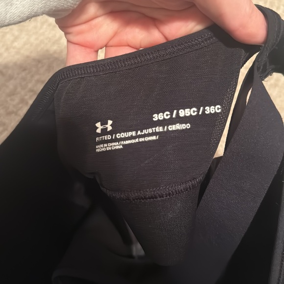 3 Underarmor High-Support Sporta Bra (Size 36C) - Picture 4 of 5
